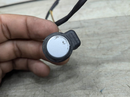 *NOTE* OEM BMW F02 750 Rear Parking Distance Sonic Sensors PDC Harness Silver