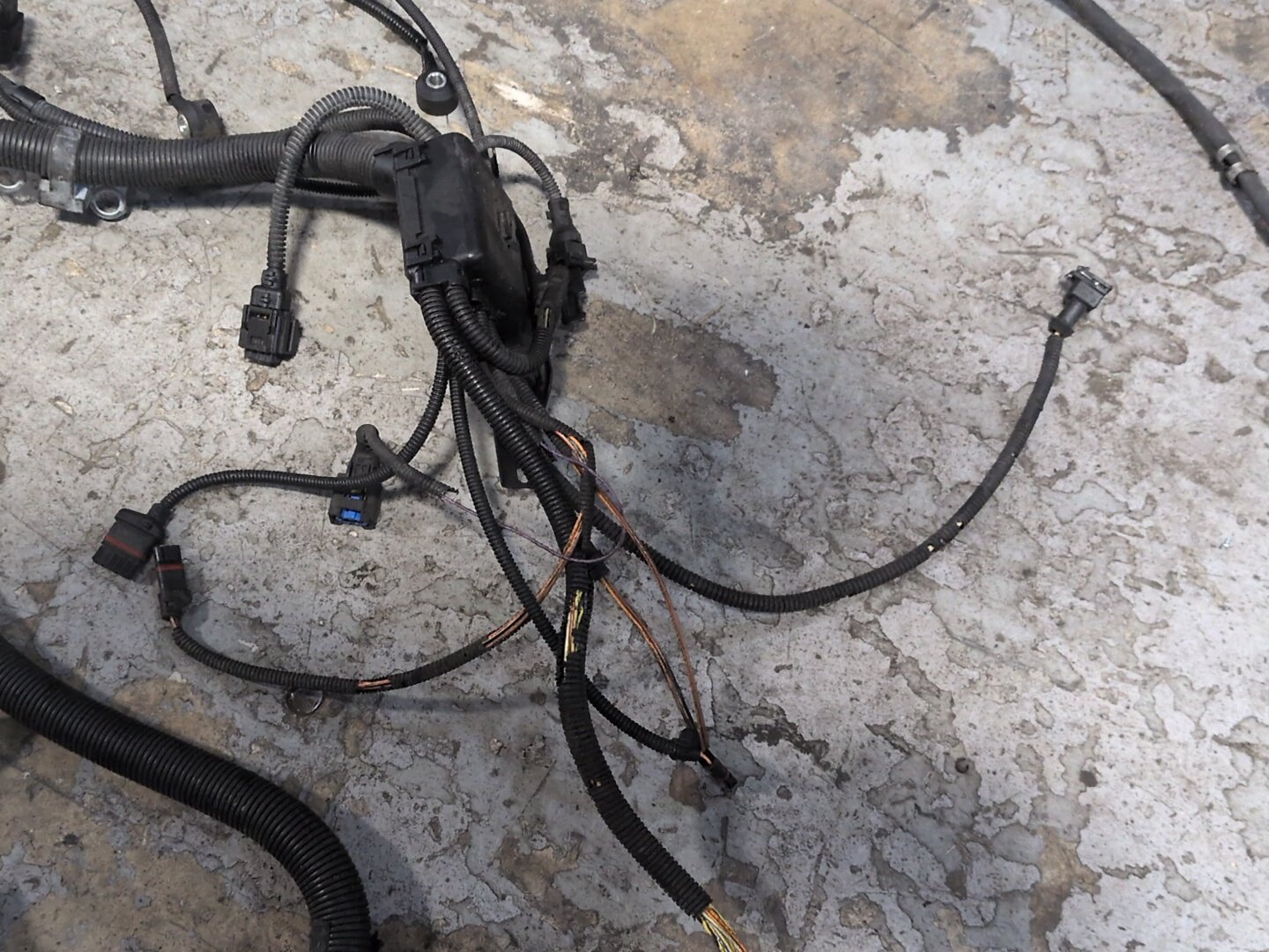2007-2013 BMW E93 328i AT Engine N51 Motor Transmission Wiring Wire Harness SET