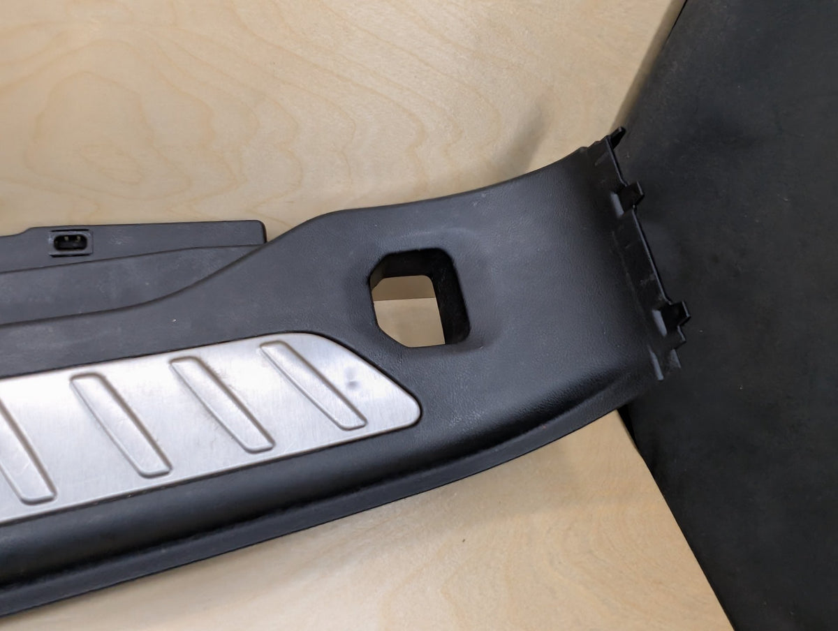 2018-2024 BMW X3 G01 Rear Trunk Cargo Scuff Loading Trim Cover Plate 7396612 OEM
