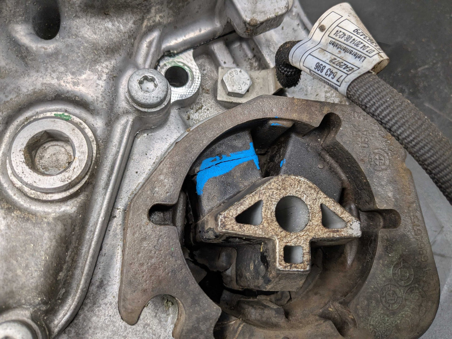 2014 BMW X5 Transmission Transfer Case 135489k 0