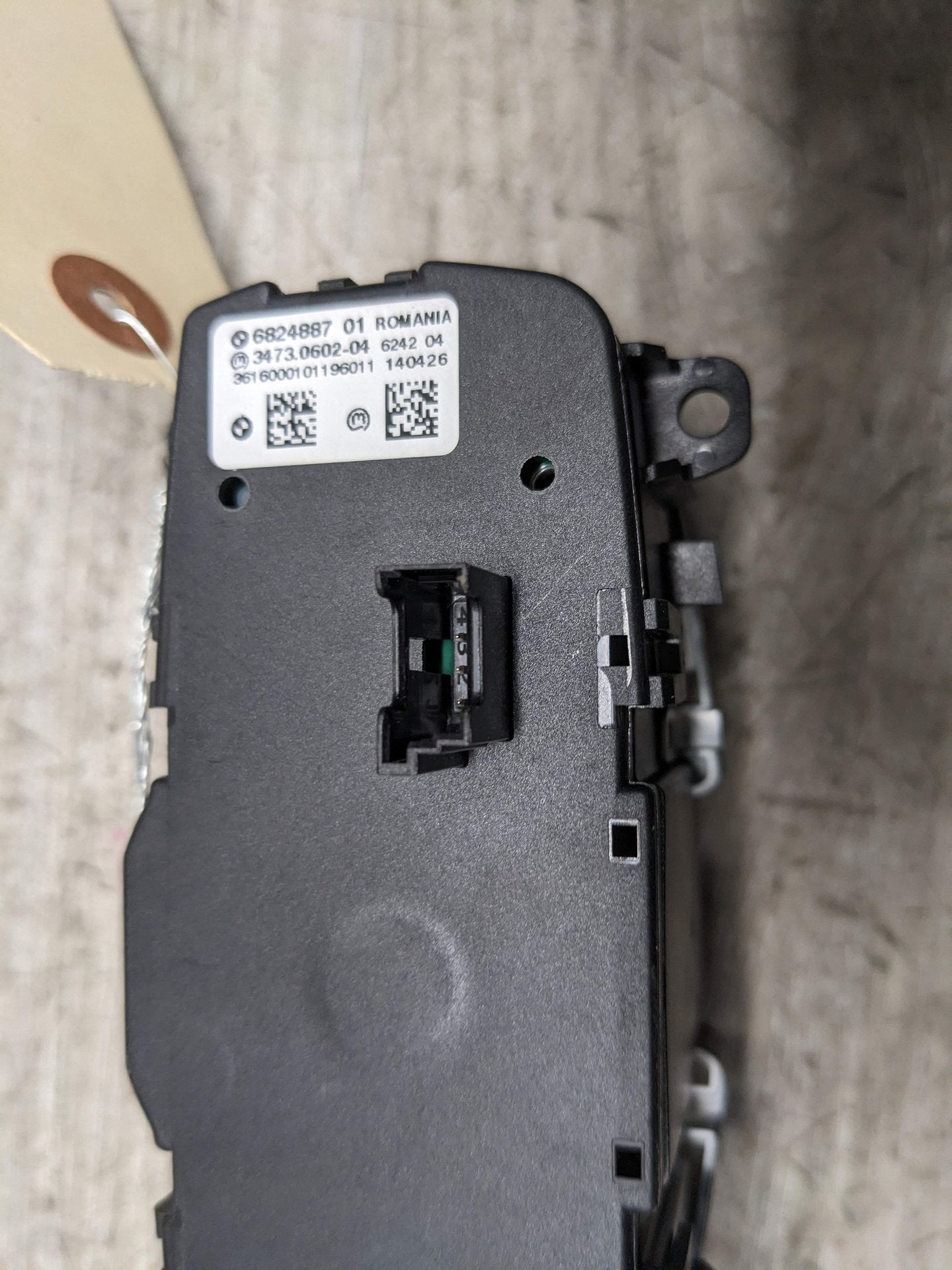 14-18 OEM BMW F15 F85 X6 X5 M Headlight Switch Control Panel Light Module BLACK