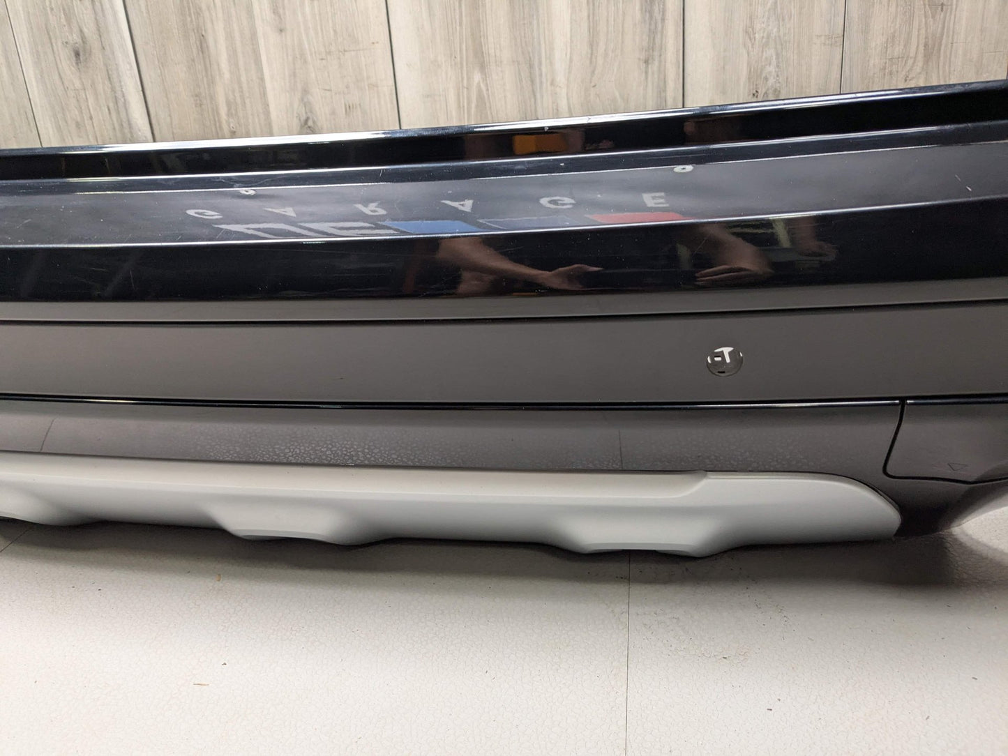 2019 BMW X3 G01 Rear Bumper Cover Black SCHWARZ II (668)
