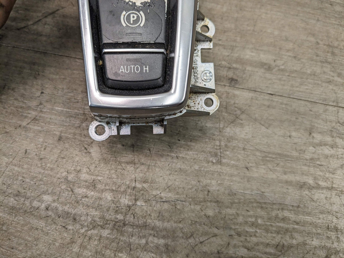 OEM BMW F06 F10 F13 F12 F25 X3 Parking Brake Auto Hold Switch w/ Trim Panel