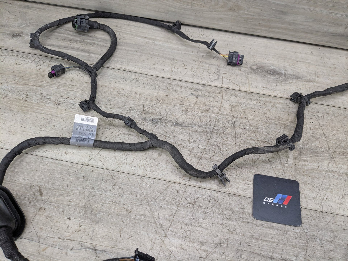 18-20 OEM AUDI Q5 SQ5 Rear Bumper Parking PDC Wire Wiring Harness