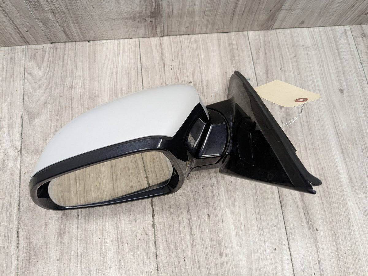14-18 OEM BMW F15 X5 Left Driver Mirror Auto Dip Heated Shadow Line White