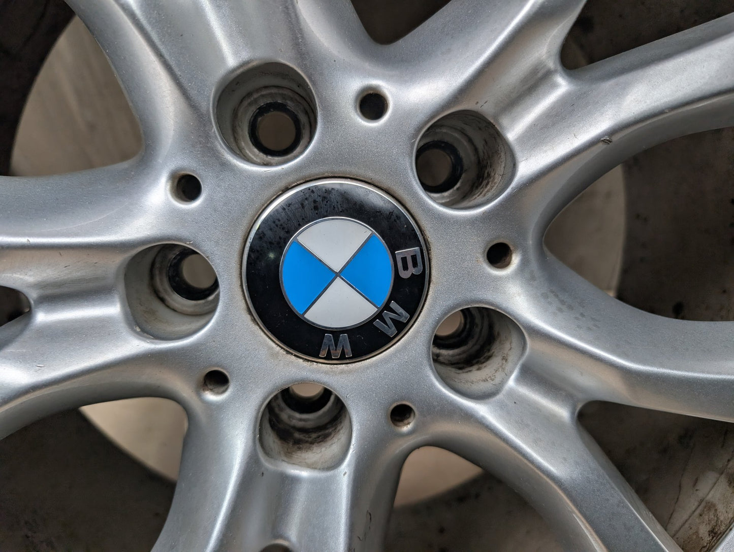 *14-18 OEM BMW F15 X5 Wheel Rim 19x9 ET48 5x120 V-Spoke Style 450