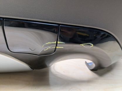 18-21 OEM BMW G01 X3 30i 30iX X LINE Rear Bumper Cover Panel w/ Diffuser Black SCHWARZ II (668)