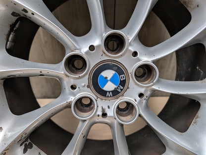 03-08 OEM BMW E85 Z4 Rim Wheel 17x8" ET:47 LA Wheel Turbine Style 106