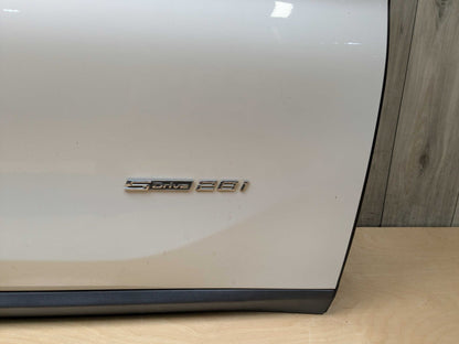 *16-22 OEM BMW F48 X1 28i 28iX Front Right Passenger Door Shell Panel White A96 MINERALWEISS METALLIC (A96)