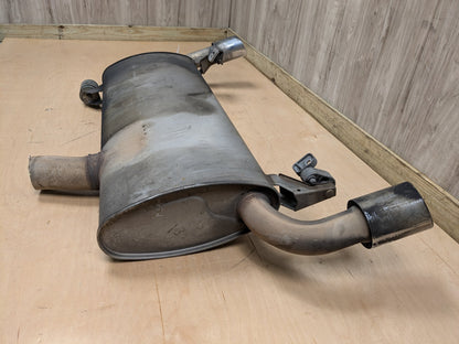 18-21 OEM BMW G01 X3 30i 30iX Engine B46 Rear Muffler Exhaust System w/ Tips