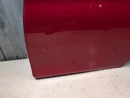 OEM BMW F30 F80 328 330 335 340 M3 Rear Left Driver Door Shell Panel Red A75 MELBOURNEROT METALLIC (A75)