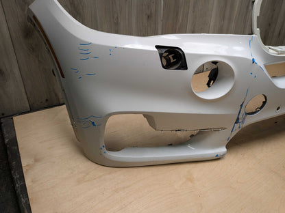 NOTE* 14-18 OEM BMW F15 X5 Front Bumper Cover Panel White 300 White ALPINWEISS III (300)