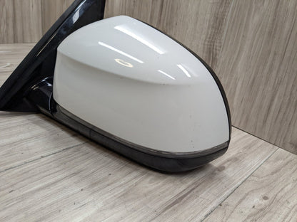18-24 OEM BMW G01 X3 Left Driver Side Mirror Heated Memory Auto Dip SHADOW GLOSS