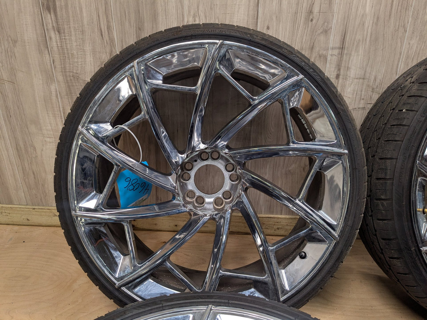 07-13 2CRAVE BMW E70 X5 Wheels Rims NO.36 22x9.0J ET:38 Chrome Finish SET