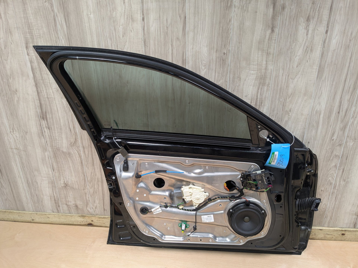 10-16 OEM Mercedes W212 E350 E400 E550 Front Left Driver Door Shell Panel Black 197 (Obsidian black- Metallic finish)