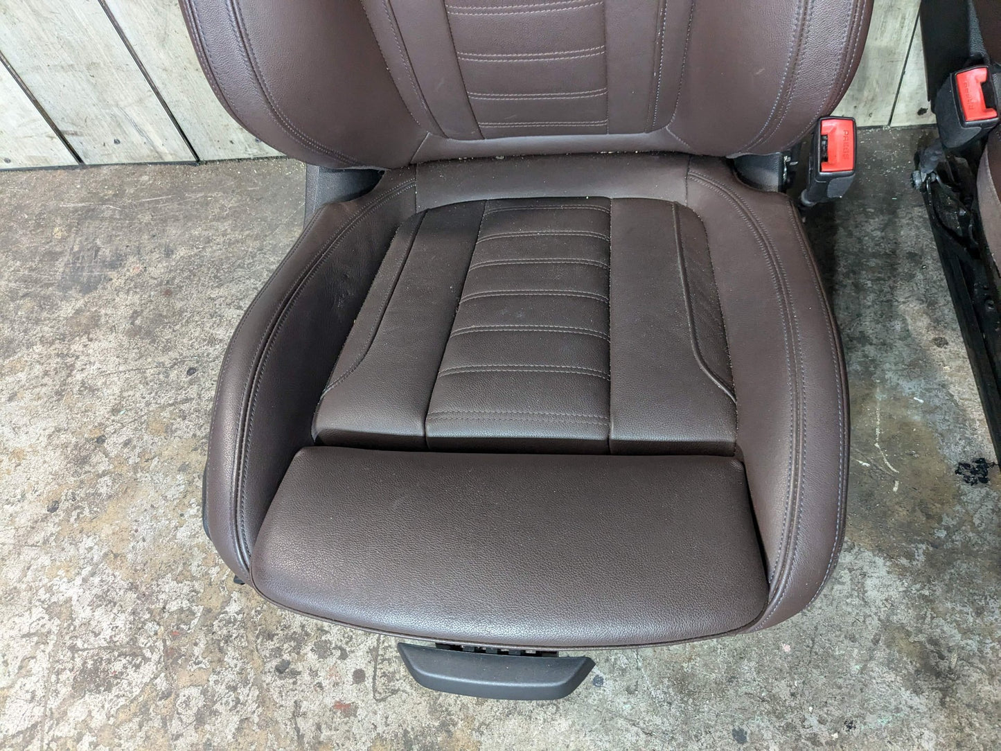 2019 BMW X3 G01 Front Left Driver Right Passenger Seat Assemblys SET Brown