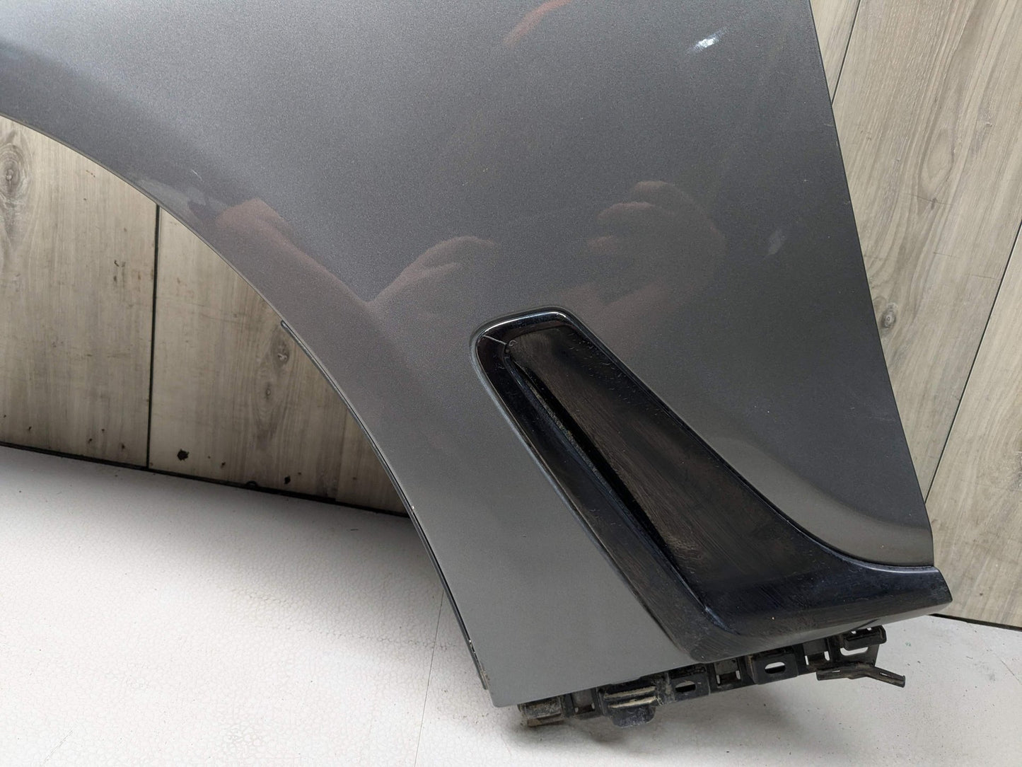 *16-19 OEM BMW G11 G12 740 750 Left Driver Side Aluminum Fender Panel Gray C26 Grey MAGELLANGRAU METALLIC (C26)