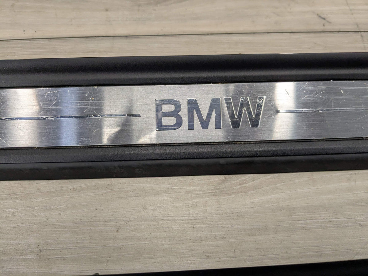 NOTE* 19-24 OEM BMW G20 330 Front Left Right Door Sills Cover Scuff Plates PAIR