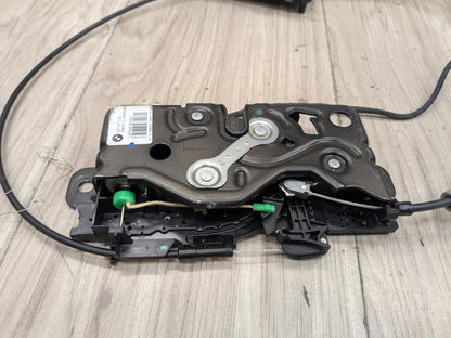 2016 BMW 750i G12 Liftgate Trunk Lid Liftgate Lock Latch Actuators SET 7441014 16-22 OEM BMW G11 G12 740 750 M760 Trunk Lid Power Lock Drive Actuator