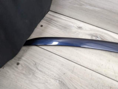 10-17 OEM Mercedes W207 E350 E400 E550 Rear Trunk Molding Spoiler Wing Blue