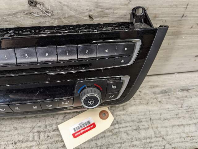 12-16 OEM BMW F22 F32 F30 F36 M4 M3 AC Heater Control Panel Radio Media Buttons
