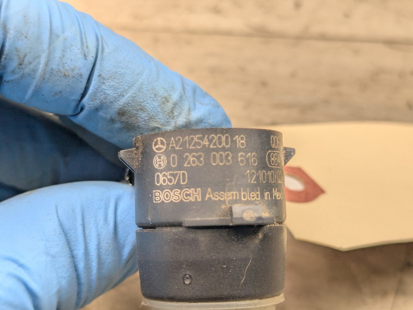 2009-2017 Mercedes-Benz E550 E-Class A207 Bumper PDC Parking Distance Sensor A2125420018