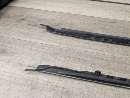 14-19 OEM BMW F85 F86 X5M X6M Front Right Windshield Side Drip Molding PAIR