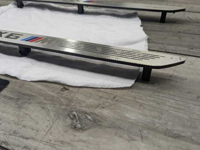 OEM BMW F16 F86 X6 X6M Front Rear Left Right Door Cover Trim Sill Kick Plate SET