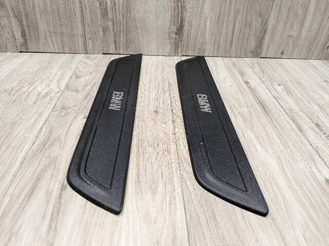 OEM BMW F25 F26 X3 X4 Front Left Right Door Sill Cover Trim Kick Plates SET