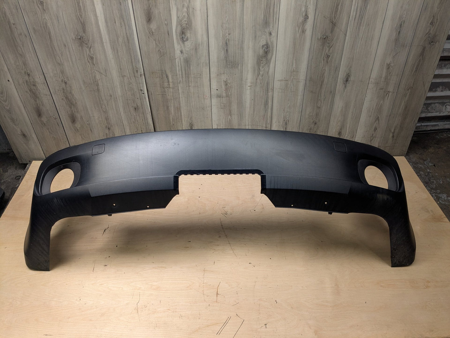 07-10 OEM BMW E70 X5 3.0si 3.5d 4.8i Rear Bumper Cover Trim Panel Diffuser TITANSILBER METALLIC (354)
