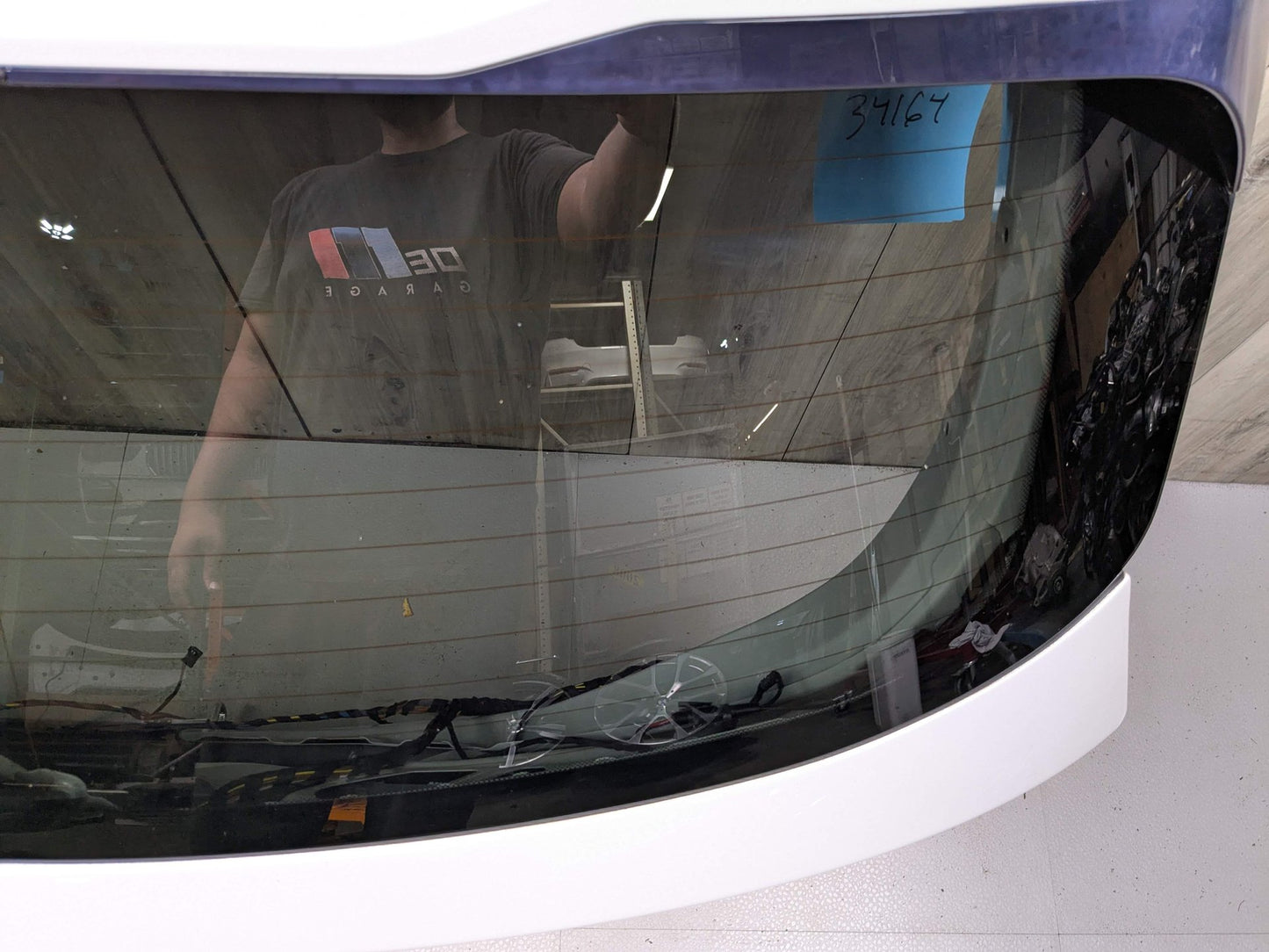 *18-24 OEM BMW F97 G01 X3 X3M Rear Liftgate Tailgate Trunk Lid Gate Door Shell White Mineralweiß Metallic (A96)