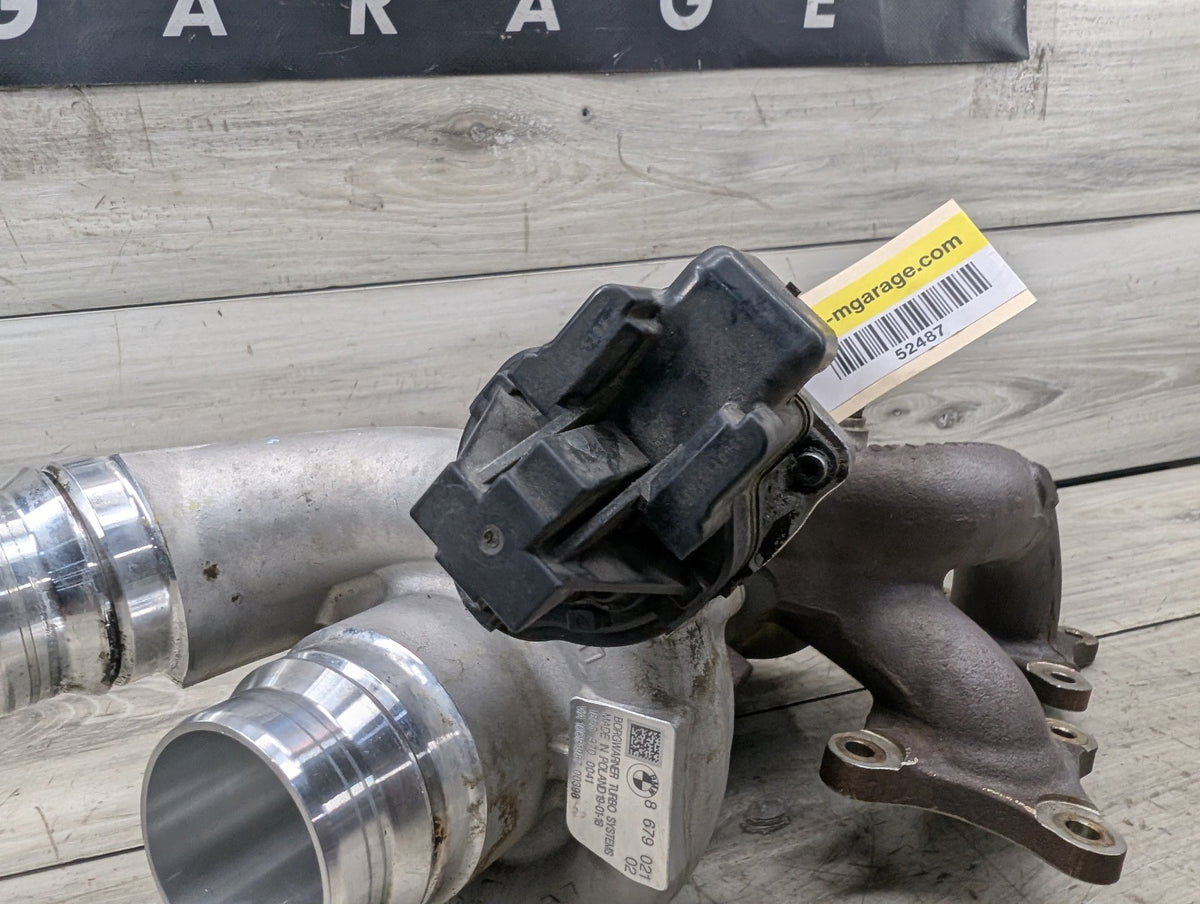 19-23 OEM BMW G05 G06 G07 G12 G16 G30 Turbo Charger 2 PORT w/ Manifold B58 45k