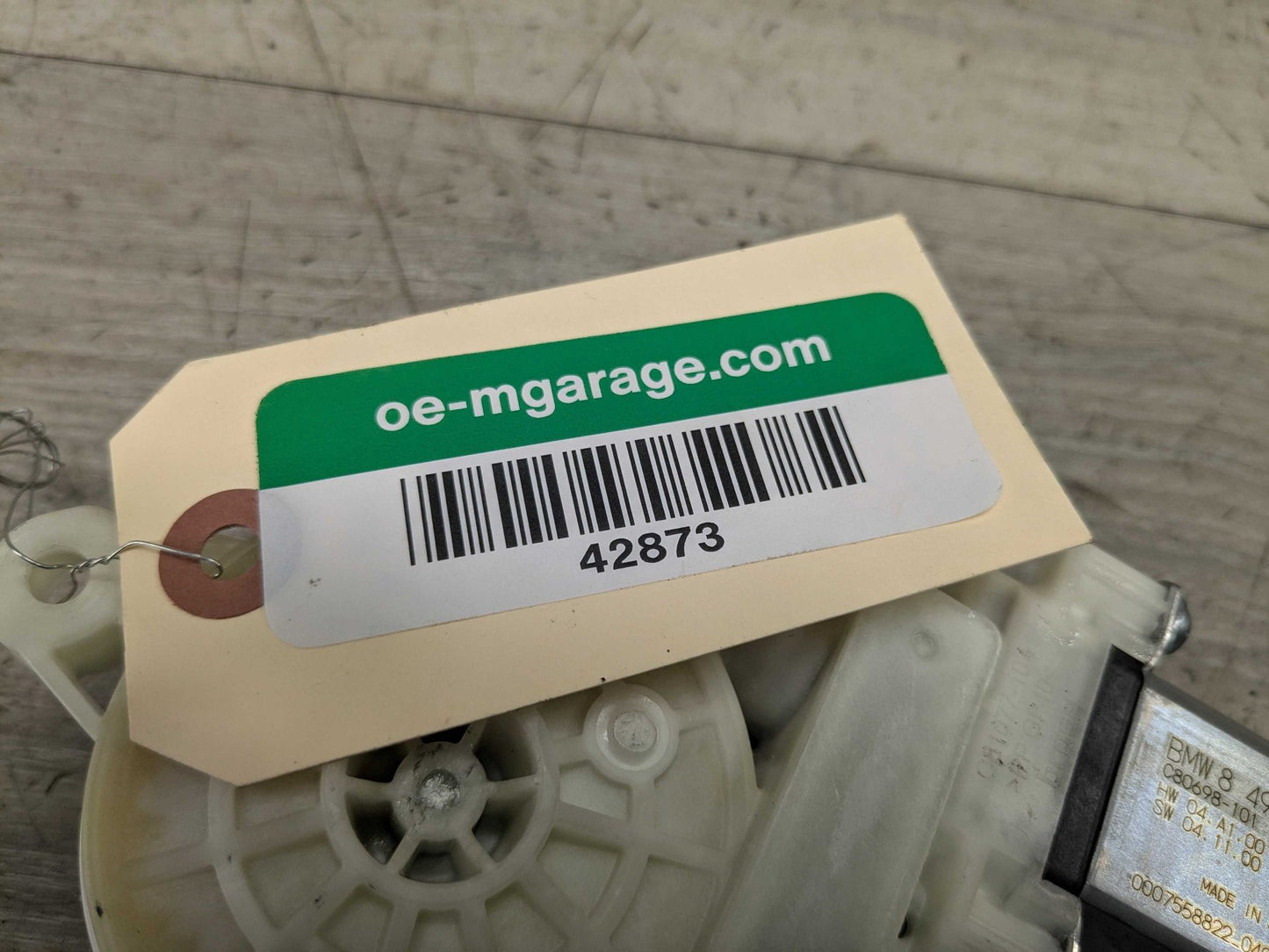 2019 BMW 330i G20 Front Right Passenger Door Window Glass Regulator Motor 8495866 19-25 OEM BMW G20 G80 330 M340 Front Right Passenger Door Window Regulator Motor