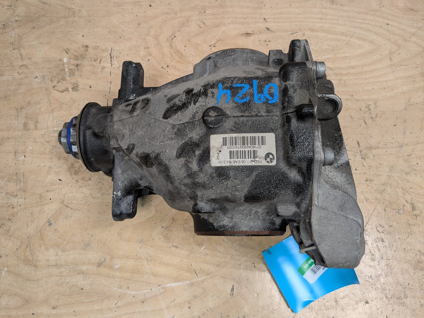 2016 BMW M235i Rear Axle Carrier Differential 56250k 7599411
