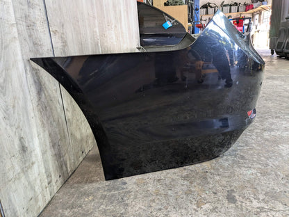 2012 750 F02 Rear Bumper Cover Black Black Sapphire Metallic (475)