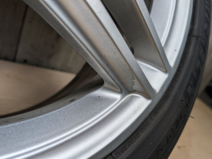 *OEM Mercedes W207 E300 E400 E550 AMG Front Wheel Rim 18x8 ET45 5 Double Spoke