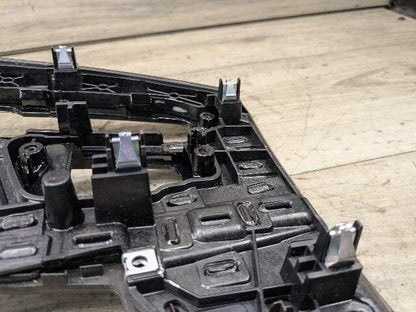 18-21 OEM BMW G01 G02 X3 X4 Center Console Interior Trim Oak Dark High Gloss