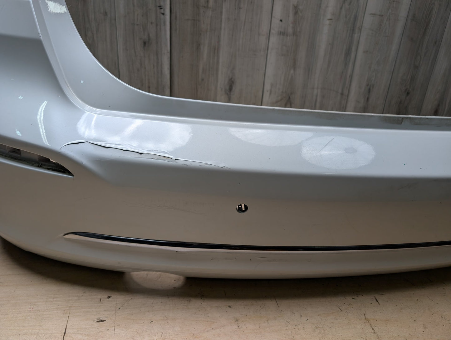 *16-20 OEM BMW F34 340 GT Rear Bumper Cover Panel White A96 MINERALWEISS METALLIC (A96)