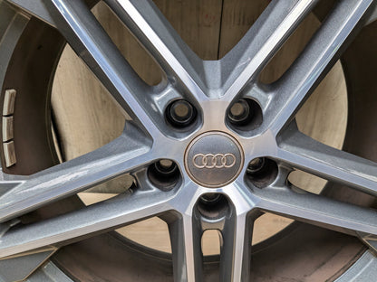 18-24 OEM AUDI Q5 SQ5 Double Spoke Wheel Rim 20x8 ET:39