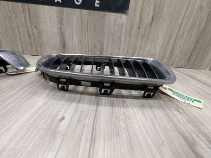 OEM BMW F30 F31 328 330 335 340 Front Left Right Upper Bumper Kidney Grilles SET
