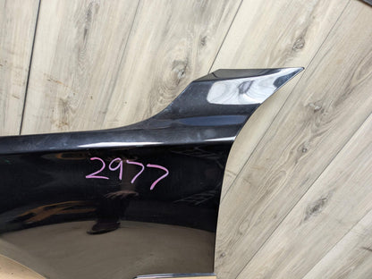 09-15 OEM BMW F01 F02 740 750 Front Left Driver Side Fender Panel Black 475 Black BLACK SAPPHIRE METALLIC (475)