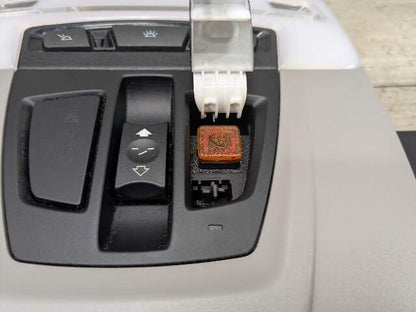 OEM BMW F15 F16 F39 F85 F86 X5 X6 Headliner Roof Console Dome Light Switch Gray