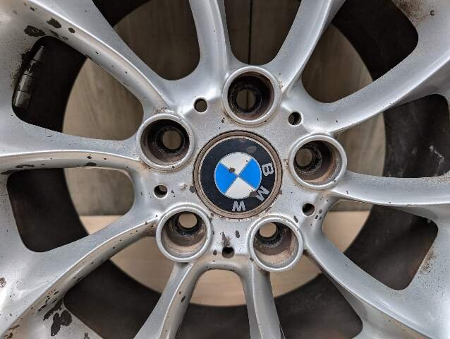 03-08 OEM BMW E85 Z4 Rim Wheel 17x8" ET:47 LA Wheel Turbine Style 106