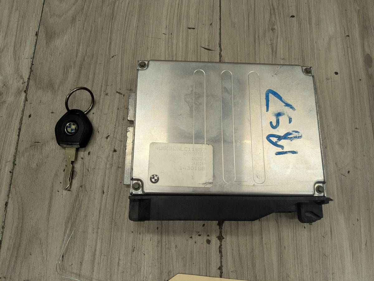 1998 BMW Z3 E36 - Engine Motor ECU DME Computer & Key SET PN: 1430188