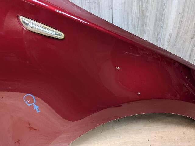 *08-13 OEM BMW E82 E88 128 135 Right Passenger Side Fender Panel Red A82
