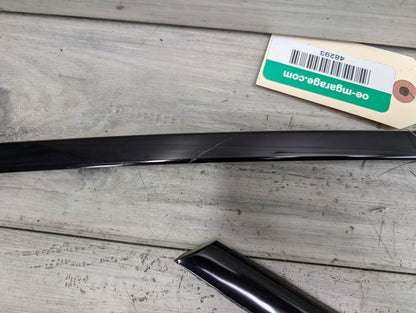 *11-17 OEM BMW F25 X3 SHADOW GLOSS Front Rear Left Right Door Trim SET (6)