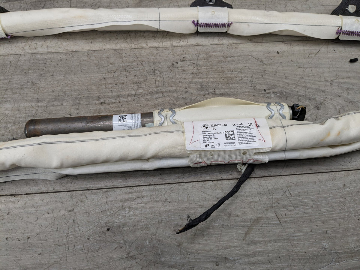 11-16 OEM BMW F30 F80 M3 328 335 Left Driver Roof Head Curtain Air Bag Airbag