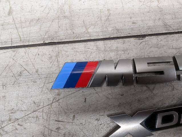 17-23 OEM BMW G30 530 540 M550 Trunk Lid Emblem Letters XDrive M550i