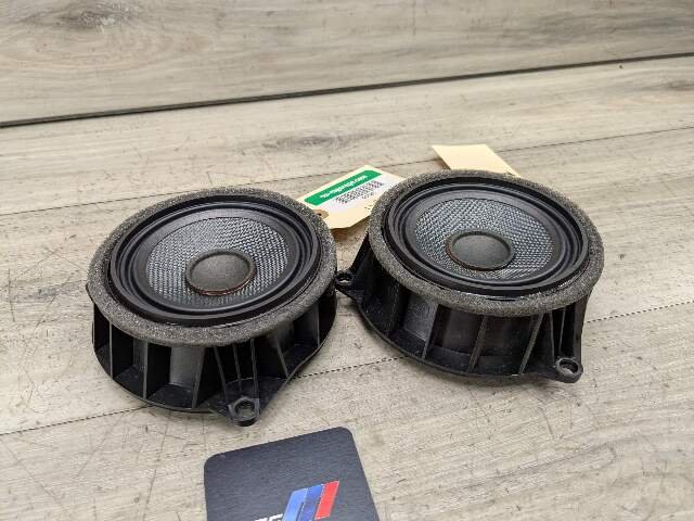 OEM BMW F15 F16 X5 X6 Stereo System Door Range Hifi Speaker PAIR