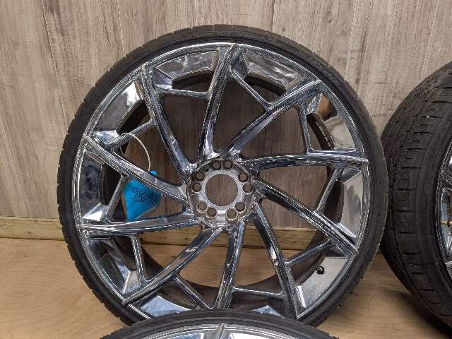 07-13 2CRAVE BMW E70 X5 Wheels Rims NO.36 22x9.0J ET:38 Chrome Finish SET